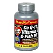Mason Natural Co Q-10, Vitamin E and Fish Oil, 60 Softgels (Pack of 2)