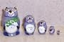 Koala * Russian nesting doll mini * 5pc / 1.5in * mn.v.5.koala