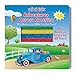 WIKKI STIX Adventures Across America Board Book – Travel Essential for preschoolers! Includes 36 to use When Traveling Across America! Made in The USA!