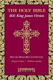 The Holy Bible: King James Version, Black, 1611 Edition Deluxe Hand-bound