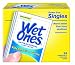 Wet Ones Citrus Antibacterial Hand and Face Wipes Singles, 24-Count (Pack of 5)