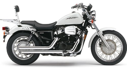 COBRA STREETROD SLASHDOWNS EXHAUST CHROME 10-11 HONDA VT750C2B SHADOW PHANTOM