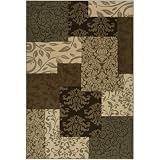 Harmony Taupe Contemporary Rug Size: 7'9 x 10'8