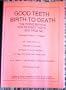 Good Teeth Birth to Death