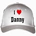 I Love/Heart Danny White Hat / Baseball Cap