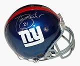 Tiki Barber Autographed New York Giants NFL Full Size Pro Line Helmet