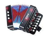 American Music Pro Kid Series Accordion - Black Cherry