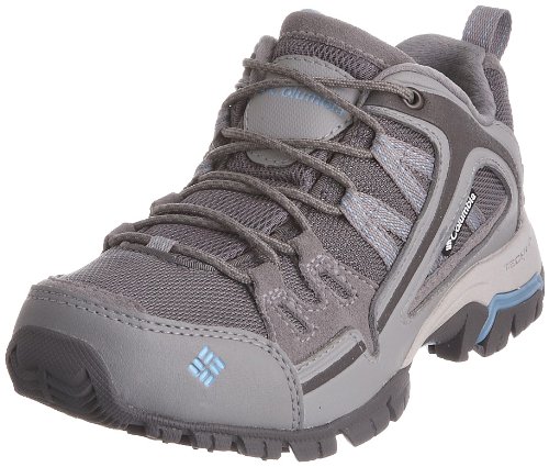 Columbia Sportswear Womens Shastalavista Omni-Tech Trail Shoe,Smoked Pearl/Alaskan Blue,5.5 M US
