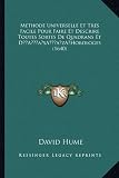 Methode Universelle Et Tres Facile Pour Faire Et Descrire Toutes Sortes De Quadrans Et DÃÂ¢Ã¢âsÂ¬Ã¢âzÂ¢Horologes (1640) (French Edition)