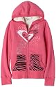 Roxy Girls 7-16 - 3Rd Street Promise Me Applique Fleece Hoodie With Sherpa Hood Liner