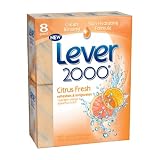 Lever 2000 Bar Soap, Citrus Bars, 4-Ounce, 8-Count (Pack of 2)