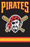 Pittsburgh Pirates 2-Sided Applique Banner Flag