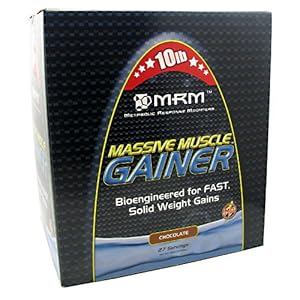 MRM Massive Muscle Gainer, Chocolate, 10 lbs (4540 g)