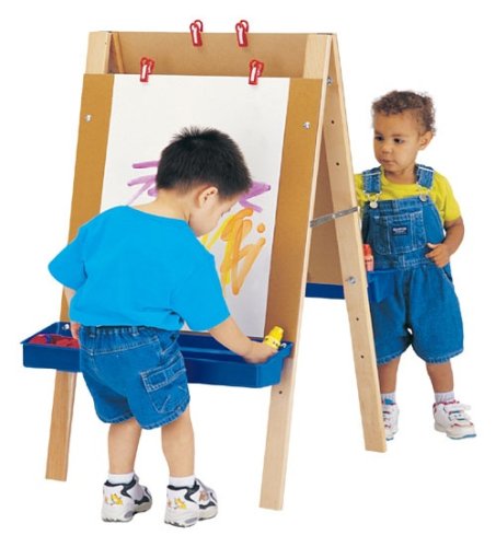Childrens Toyshop  Toys : Toddler Adjustable Easel by Jonti-Craft