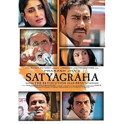 Satyagraha  Democracy Under Fire - Blu Ray (Hindi Film / Bollywood Movie / Indian Cinema) 2013 Blu-Ray