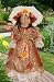 Doll Clothes, Fits American Girl doll Felicity & Elizabeth. Fancy colonial Gown, Dress+ China TEA SET