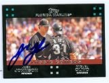 Josh Johnson Autographed/Hand Signed Baseball Card (Florida Marlins) -