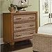 Cabana Banana Honey Oak 3-Drawer Chest