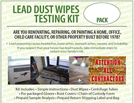 Environmental Innovative Technologies - Lead in Dust Testing Kit (20 Pack)