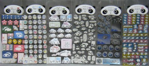 たれぱんだシール 6種類セット