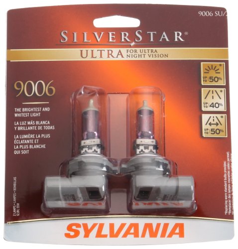 Sylvania 9006SU BP SilverStar Ultra High Performance Halogen Headlight - Pack of 2