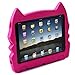 HDE Kids Light Weight Shock Proof Animal Case for iPad Air (Pink Cat)