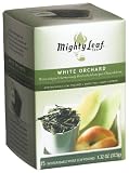 Mighty Leaf Tea, White Orchard, Tea Bags, 15-Count Box, Biodegradable Whole Leaf Pouches (Pack of 3)