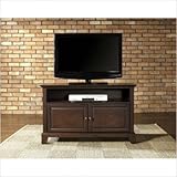 Crosley Furniture Newport 42" TV Stand in Vintage Mahogany Finish