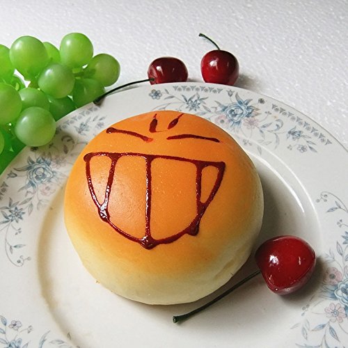 Moving Box 2 PCS Yellow Fake Cake Artificial Grin Bread Food Decoration Kitchen Toys Real Looking