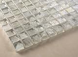 Tropical Clear - 3/4x3/4 White Glass Tile
