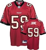 Cato June Tampa Bay Buccaneers Red NFL Replica Jersey
