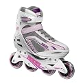 INLINE SKATES R100 WHT /PURPLE