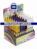 6 Mechanical Pencils, Paper Mate, Refillable, 0.5 MM, Assorted, Medium Point