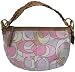 Coach Multi Print Signature Hobo Shoulder Bag 11905 Pink