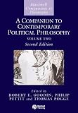 A Companion to Contemporary Political Philosophy: 2 Volume Set (Blackwell Companions to Philosophy)