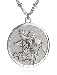 1928 Jewelry "Flowers Of The Month" Birth Flower Pendant Necklace, 16.2"