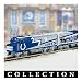 Search : Hawthorne Village Collectible NFL Football Indianapolis Colts Electric Train Set Collection