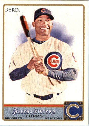 2011 Topps Allen & Ginter Limited Edition GLOSSY Baseball Card # 156 Marlon Byrd - Chicago Cubs (Serial #d to 999)