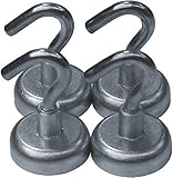 25 Pound Hooks - Neodymium Rare Earth Magnet, Grade N48