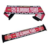 アーセナルFC 125周年記念 125 GLORIOUS YEARS ジャガードスカーフ(マフラー) プレミアリーグ【KUKD】120508