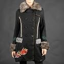 Desigual Golanda Mantel schwarz
