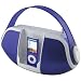 iLive Portable Music System / Boom Box with iPod Docking and Recharging (Purple)