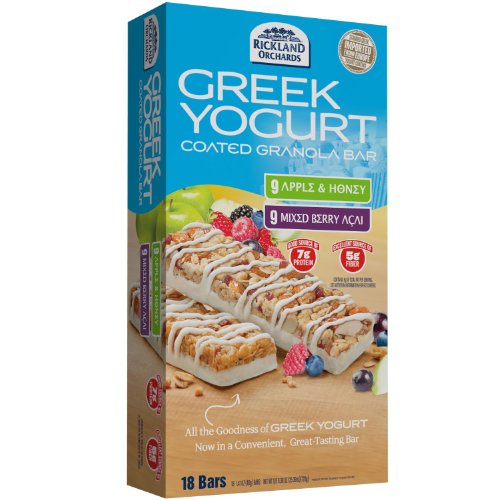 Rickland orchards greek yogurt coated granola bar Peanut Butter (858411003536)