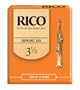 Rico Soprano Sax Reeds, Strength 3.5, 10-pack