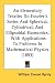 Book An Elementary Treatise On Fourier's Series And Spherical, Cylindrical, And Ellipsoidal Harmonics: With Applications To Problems In Mathematical Physic