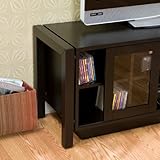 TV Stand and Media Console Black