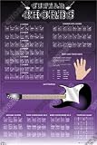 GUITAR CHORDS GB - 24x36 - ART PRINT / POSTER