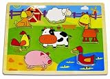 Janod - J05501 - Puzzles - First Puzzle Ferme