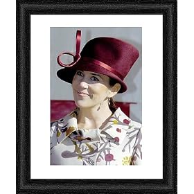 Framed Print of PRINCESS MARY OPENING A NEW HIGHWAY IN HIRTSHALS, DENMARK - 09 OCT 2004 from Rex Features