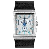 Triumph Motorcycles Men's Chronograph Black Leather Watch #3029-02